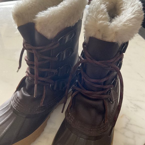 Eddy Bauer Sorel Lined Winter Boots Unisex? - Size 8-1/2 - Picture 3 of 11